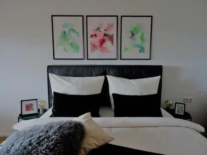 Modernes Apartment Mit Traumhaftem Blick Ins Gruene Bräunlingen Eksteriør bilde